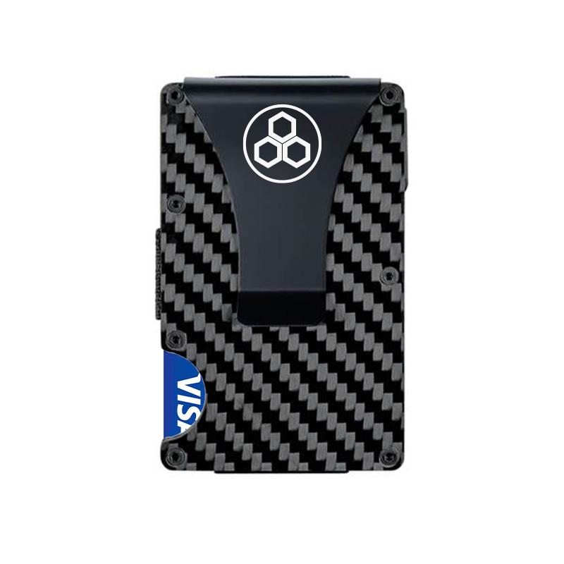 Carbon Fiber Minimalist Wallet Pur Carbon
