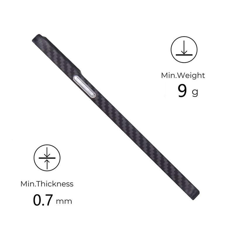AraMag Case for iPhone 13 Pro Phone Case Pur Carbon