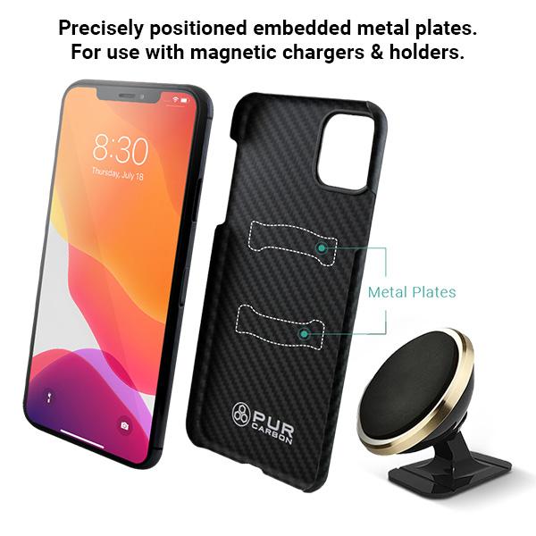 AraMag Case for iPhone 11 Pro Max Case Pur Carbon